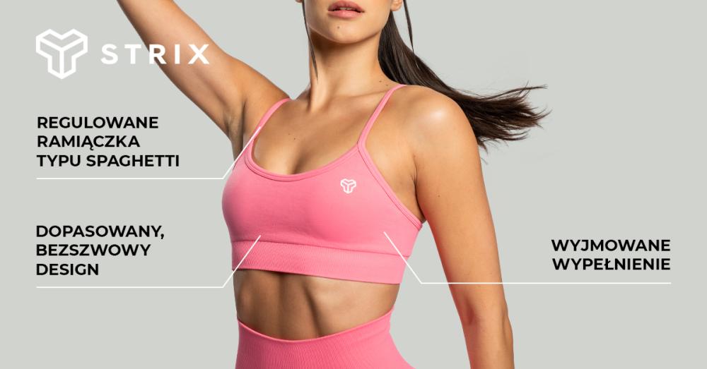 Seamless String Sports Bra Moss - STRIX