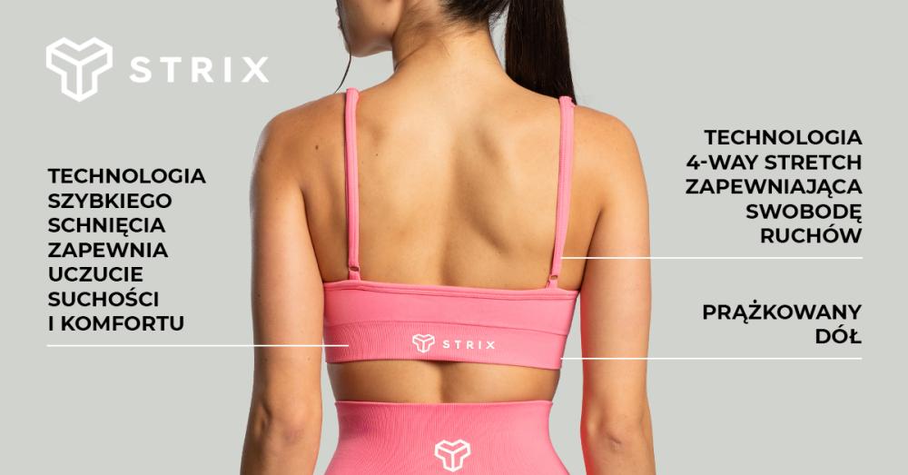 Seamless String Sports Bra Moss - STRIX