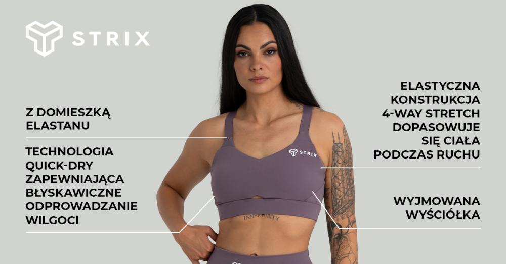 Biustonosz sportowy Taupe - STRIX