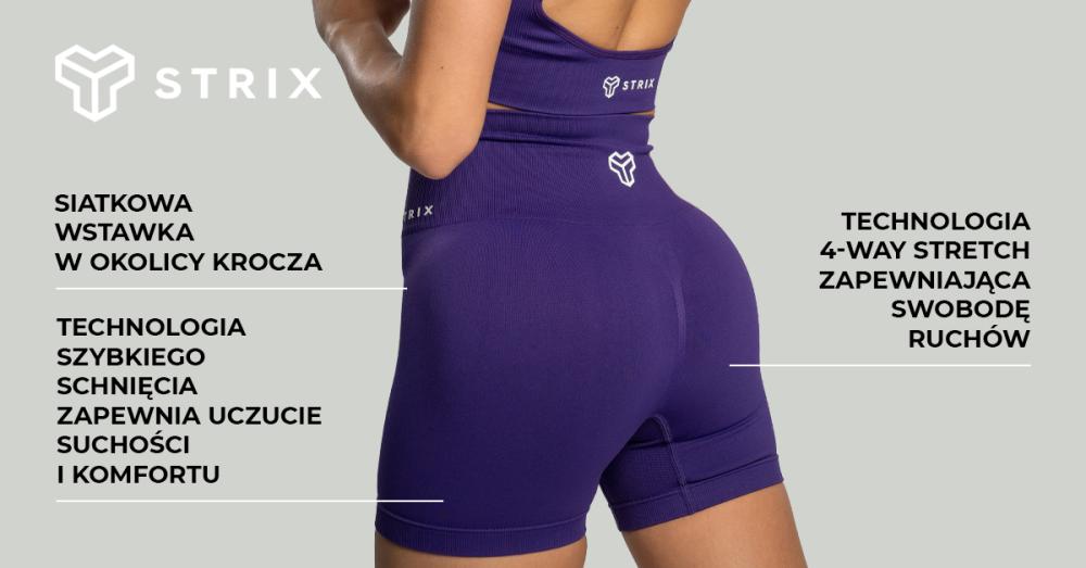 Women's Seamless Shorts Moss - STRIX