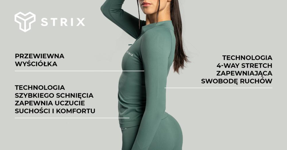 Women’s Seamless Sports Top Moss - STRIX