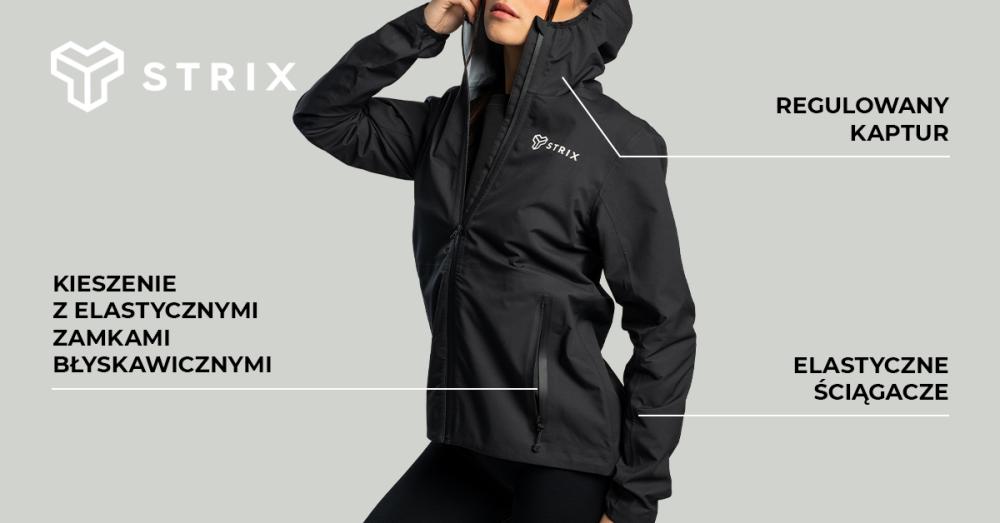 Damska kurtka Vertex Jacket Black - STRIX