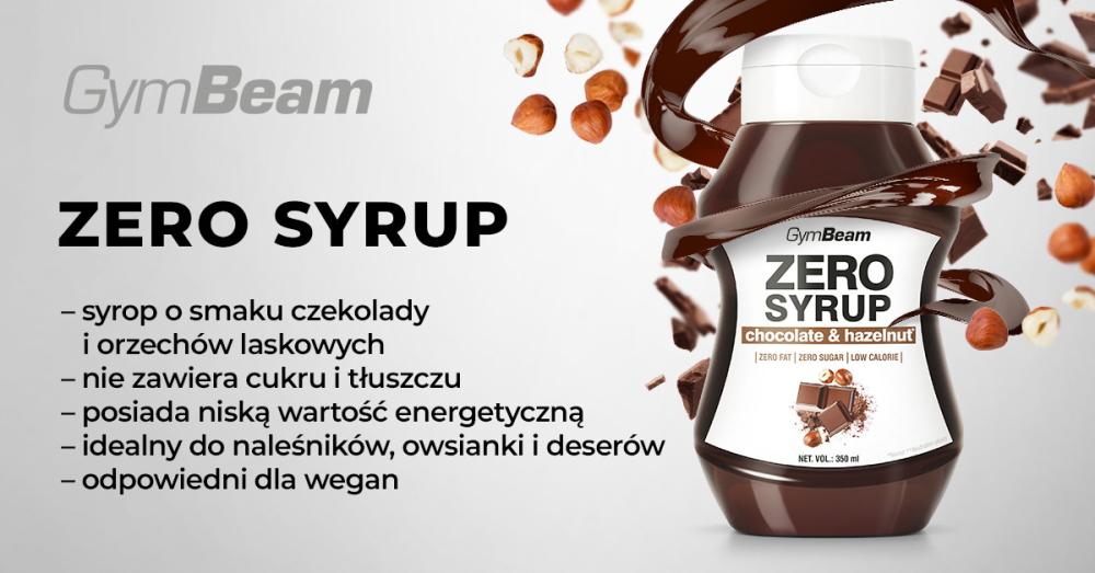 ZERO SYRUP Chocolate & Hazelnut - GymBeam