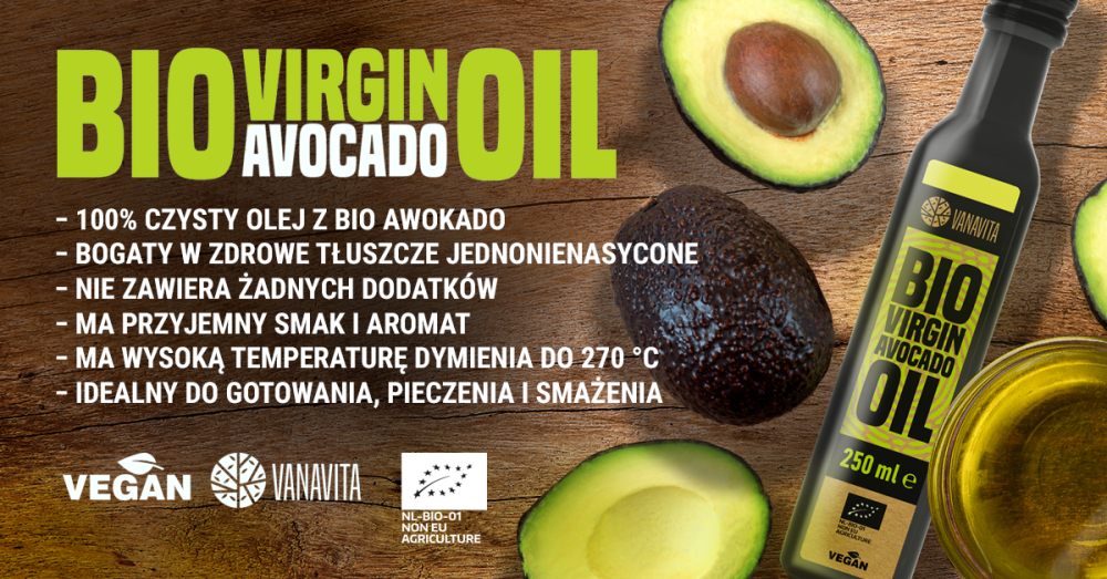 BIO Virgin Avocado Oil - VanaVita