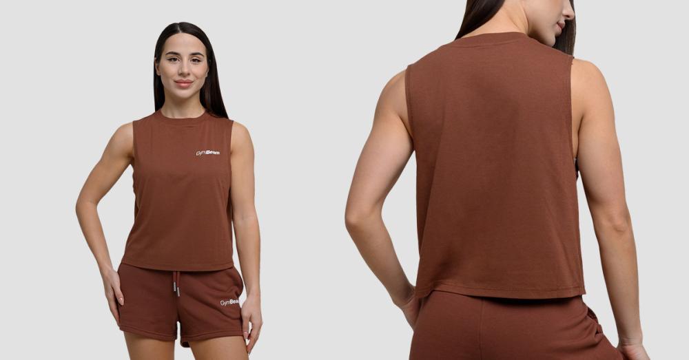 Women’s Agile Tank Top Desert - GymBeam