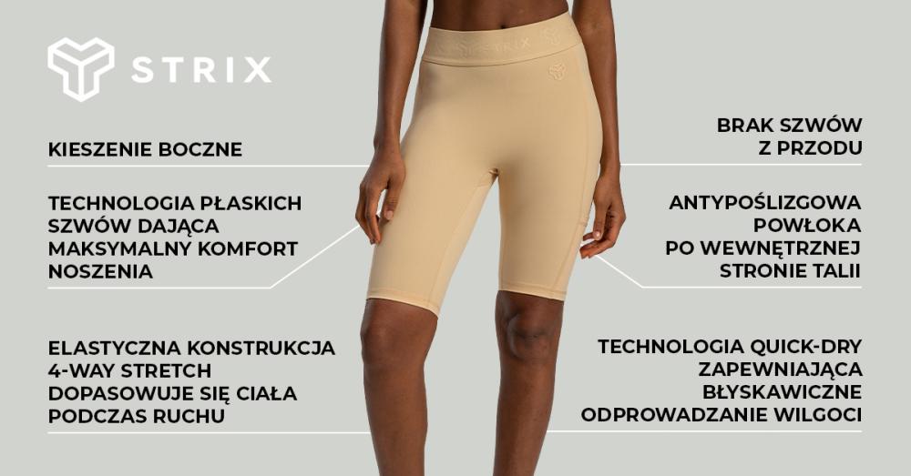 Lunar Biker Shorts Sandshell - STRIX