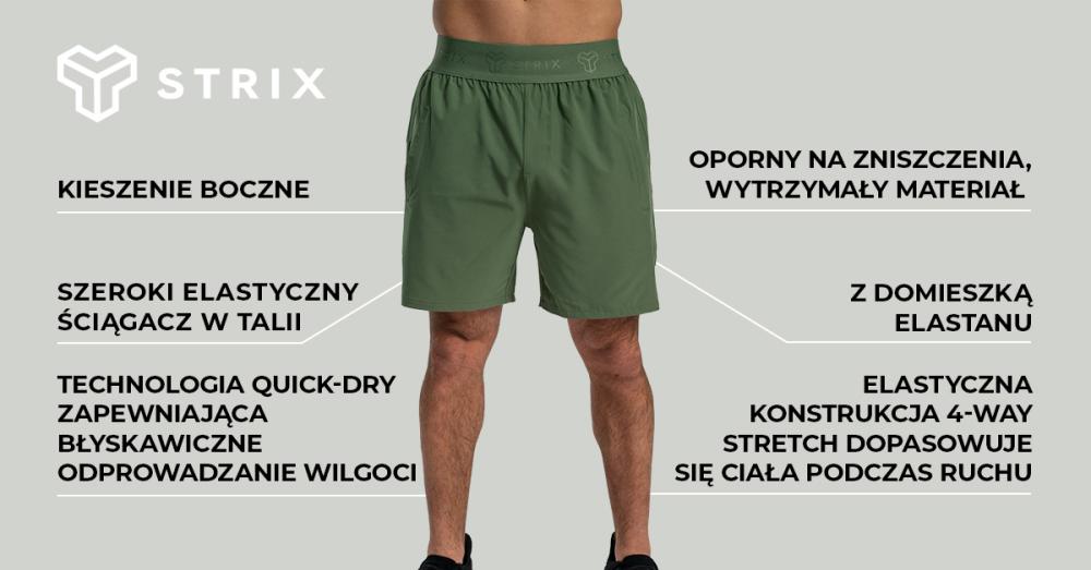 Lunar Shorts Cedar Green - STRIX