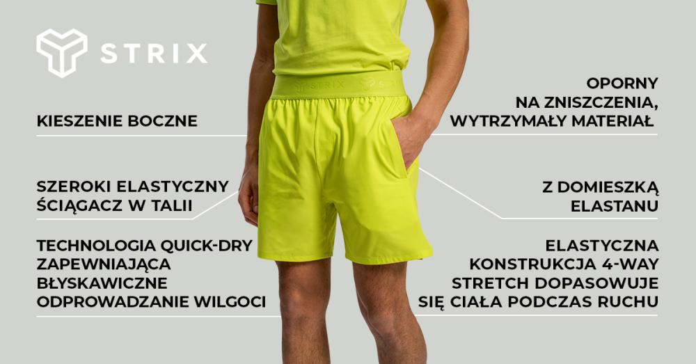 Lunar Shorts Chartreuse - STRIX