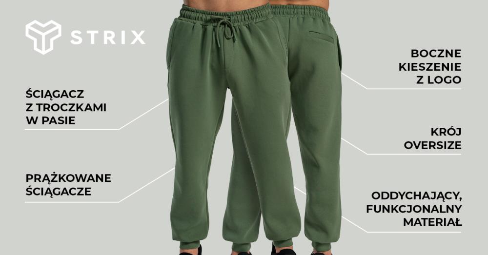 Relaxed Joggers Cedar Green - STRIX