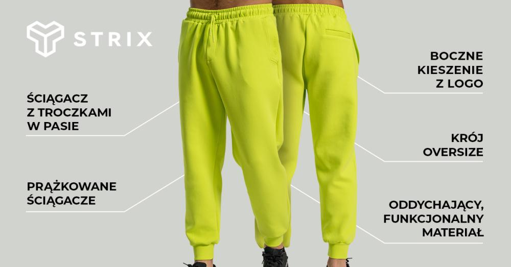 Relaxed Joggers Chartreuse - STRIX