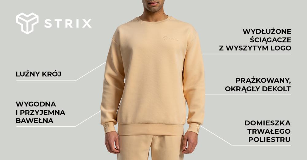 Relaxed Sweatshirt Sandshell - STRIX