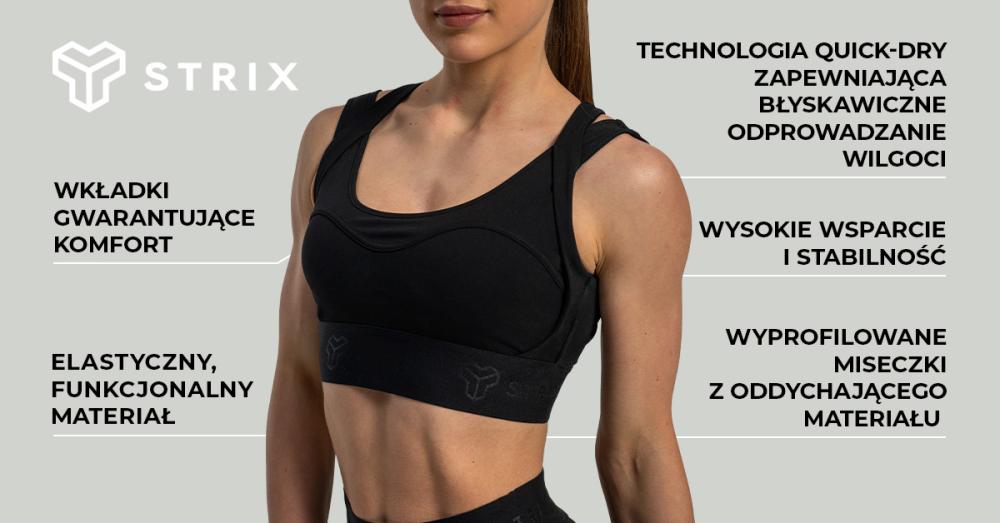 Lunar Sports Bra Black - STRIX