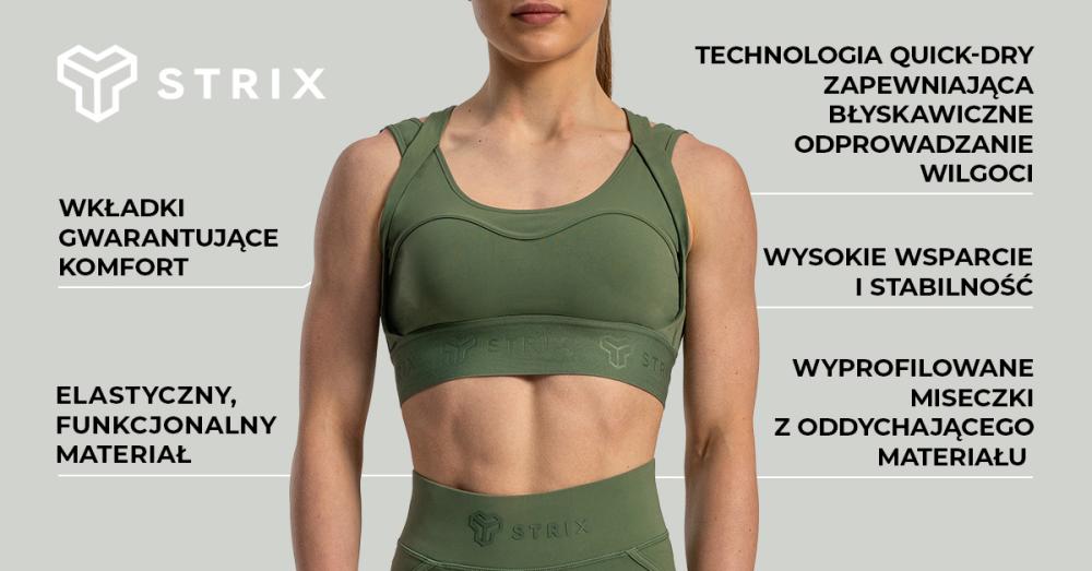 Lunar Sports Bra Cedar Green - STRIX