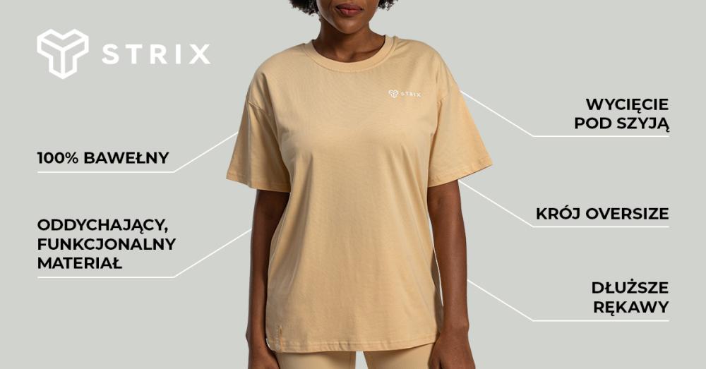 Dámske tričko Lunar Oversized Sandshell - STRIX