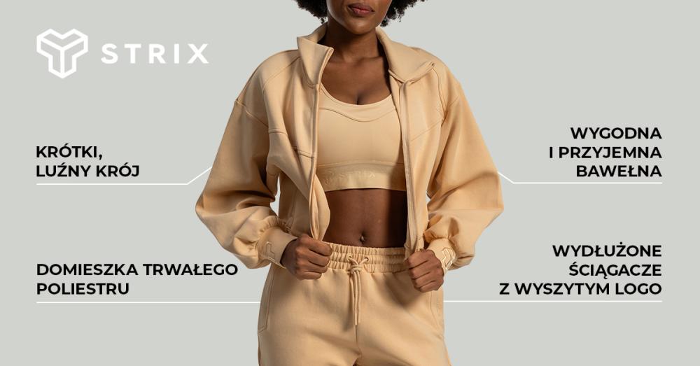 Dámska mikina Lunar Zip-Up Sandshell - STRIX