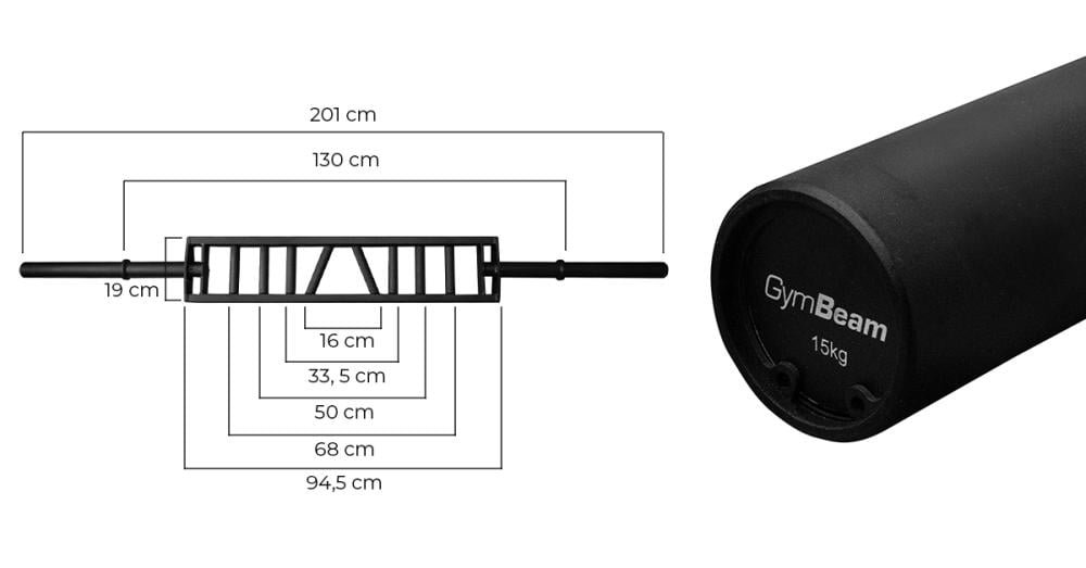 Multigrip LIFTER Fitness Bar - GymBeam