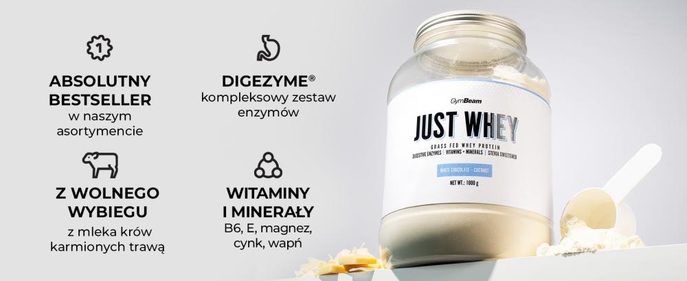 Best Grass-Fed Protein - Just Whey - GymBeam