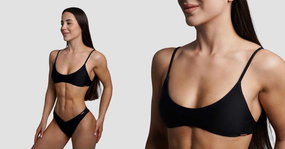 HAWAII Bikini Top Black - GymBeam 