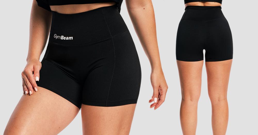 Women's Combat Black Shorts - GymBeam