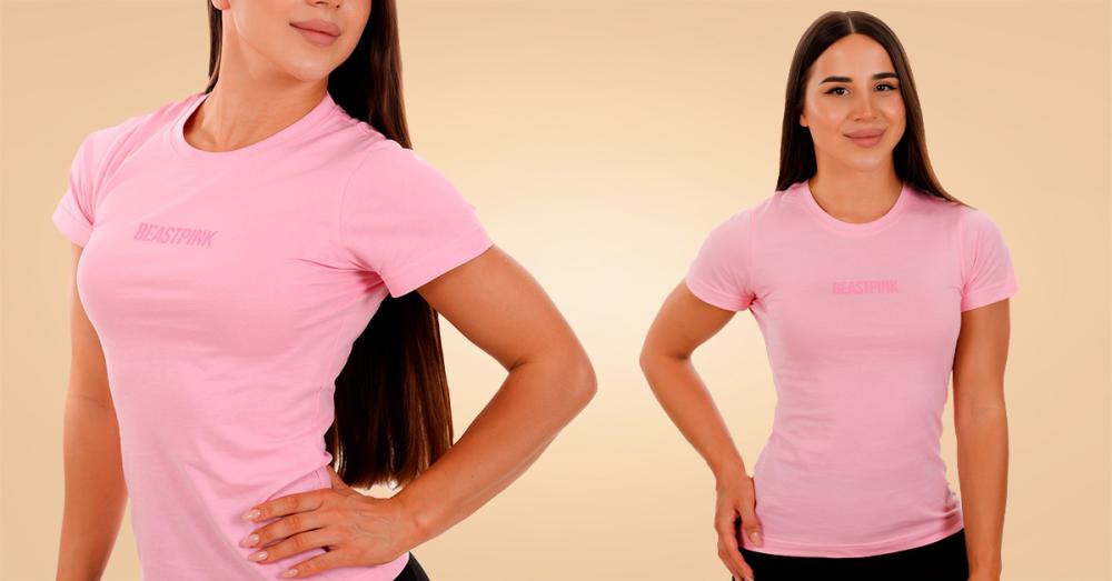 Women's Daily T-Shirt Rose Pink - BeastPink