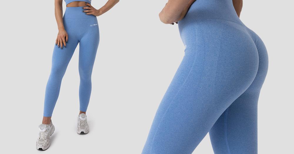 Damskie legginsy FLO Blue - GymBeam