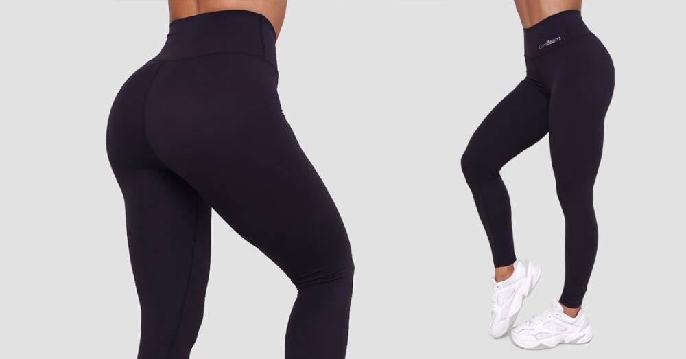 Damskie legginsy BEAT Black - GymBeam
