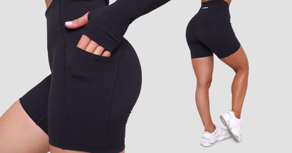 Damskie szorty Ignite Shorts Black - GymBeam