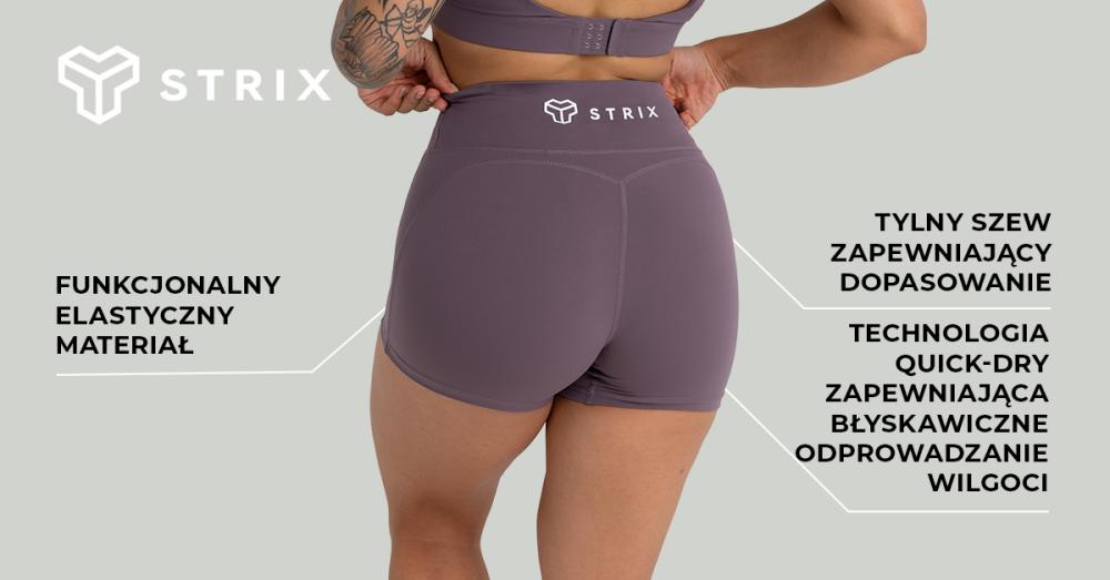 Szorty damskie Taupe - STRIX