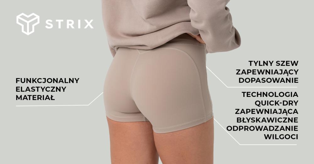 Szorty damskie Taupe - STRIX