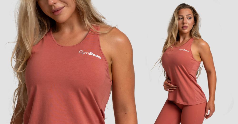 Women‘s Limitless Tank Top Cinnamon - GymBeam
