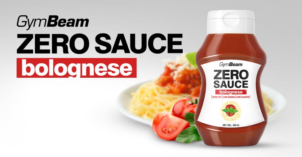 Sos ZERO Bolognese 350 ml - GymBeam