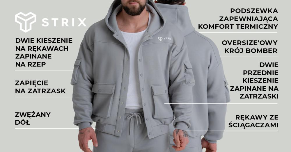 ZOA Relaxed Jacket Black - STRIX