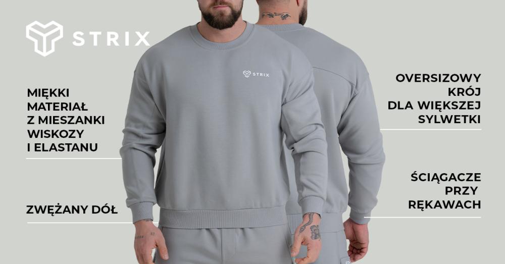 ZOA Relaxed Sweatshirt Black - STRIX