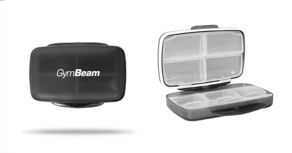 Ultimate Pillbox Black - GymBeam