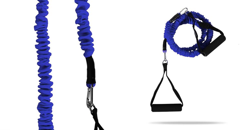 Ekspander gimnastyczny z uchwytami 25 kg - GymBeam