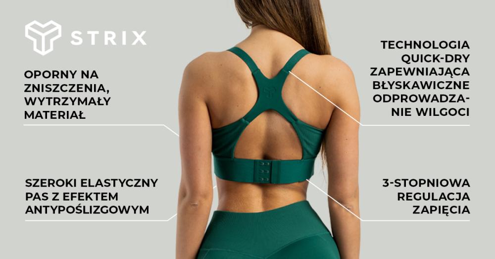 Stellar Sports Bra Emerald - STRIX