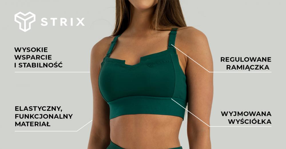 Stellar Sports Bra Emerald - STRIX
