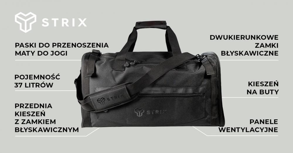 Ultimate Duffle Sports Bag Black - STRIX