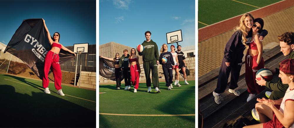 Sportovní podprsenka Varsity Red - GymBeam