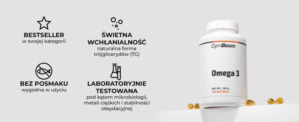 What contains Omega 3 - GymBeam