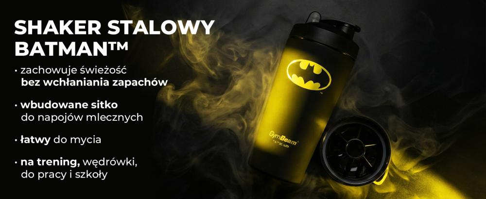 Benefits of Steel Shaker Batman™ 750 ml - GymBeam