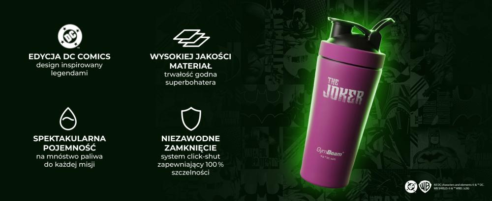 Features of Steel Shaker The Joker™ 750 ml - GymBeam
