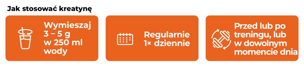How to use  100 % Creatine Monohydrate - Gymbeam ?