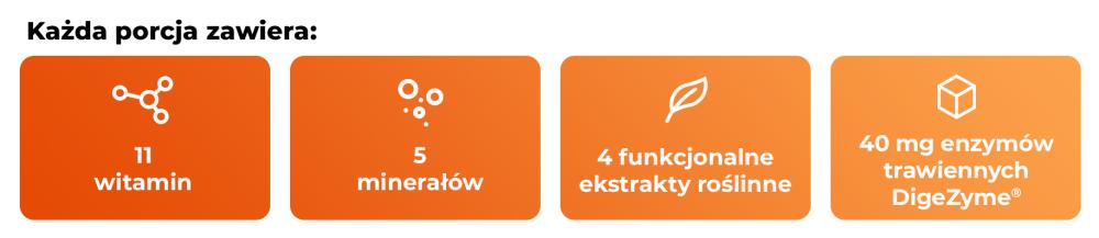 What offers Vitality complex - GymBeam in one serving