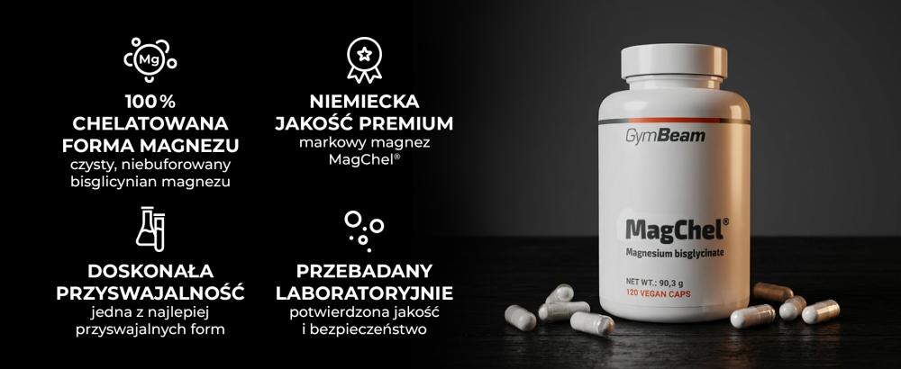 Magnesium Bisglycinate (MagChel®) - GymBeam