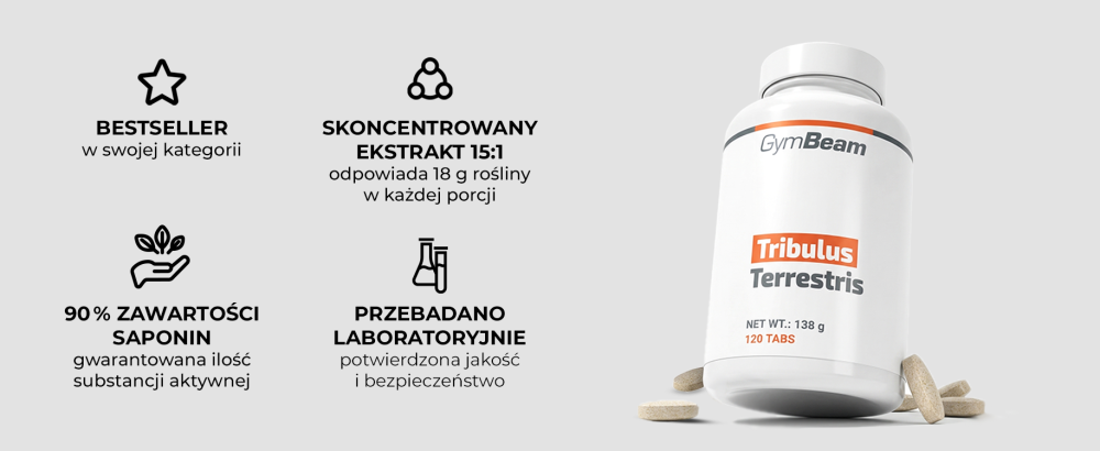 Korzyści i cechy Tribulus Terrestris - GymBeam