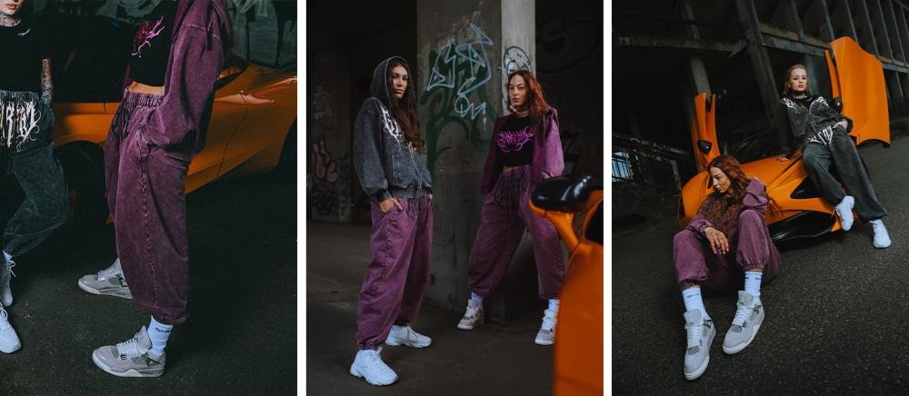 Women‘s Abyss Sweatpants Raisin - GymBeam