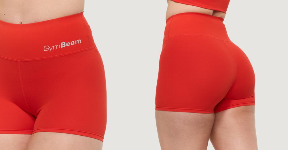 Women's BEAT Shorts Tangerine - GymBeam