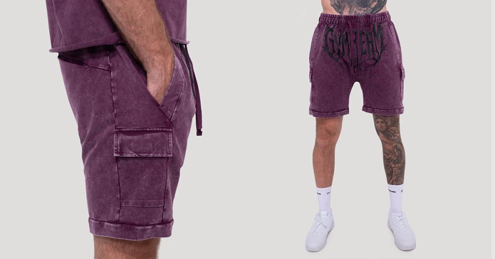 Abyss Shorts Raisin - GymBeam