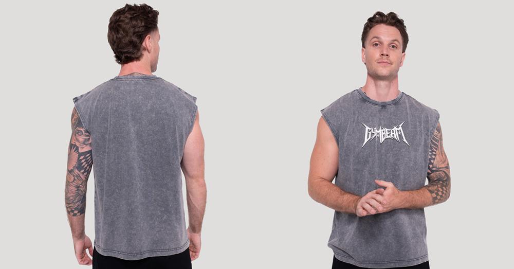 Spike Tanktop Gray - GymBeam